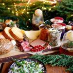 Kerst brunchplank