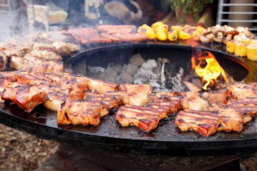 ofyer bbq Barbecue op de Ofyer