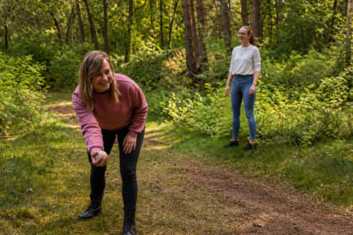 Klootschieten foto seerske en kim klootschieten